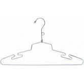 Cintre supérieur en métal pour sangles pour costume / manteau