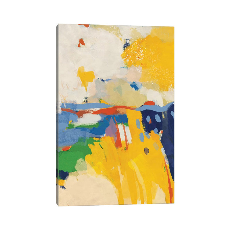 «Summer» par Ana Rut Bré - impression d'art graphique, Aucun mat, Toile tendue, H 12 po x l 8 po x P 0,75 po