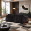 Canapé 3 places en chenille-816925222