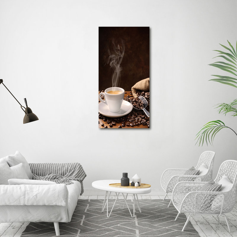 Cup Of Coffee - Wrapped Canvas Print
