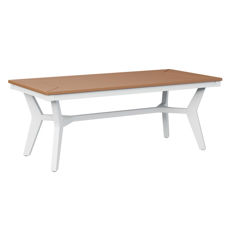 Berlin Gardens Mayhew Rectangular Coffee Table, Cedar