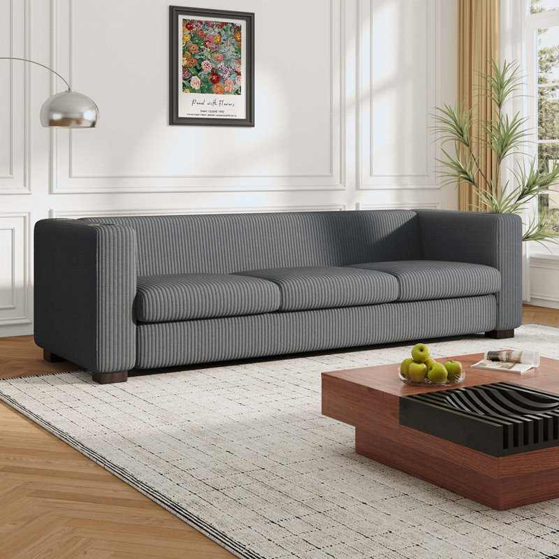 3 SEATER SOFA, Gray