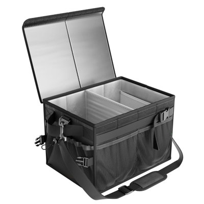 BBQ Organizer with Lid & Paper Towel Holder