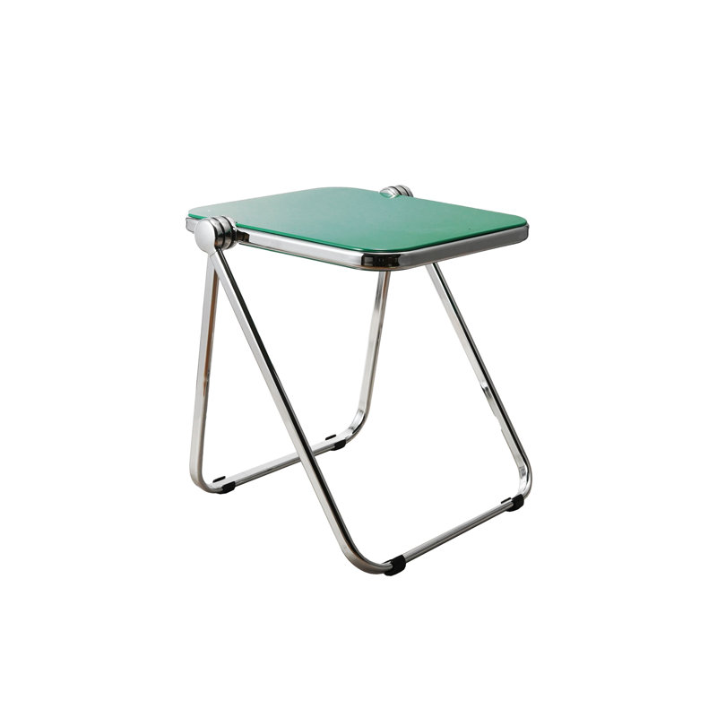 Metal And Polycarbonate Folding Tray Table