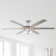 Jasmien 70" Modern Large Ceiling Fan with LED Lights and Remote Control