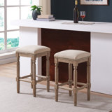 Liya Upholstered Counter Stool