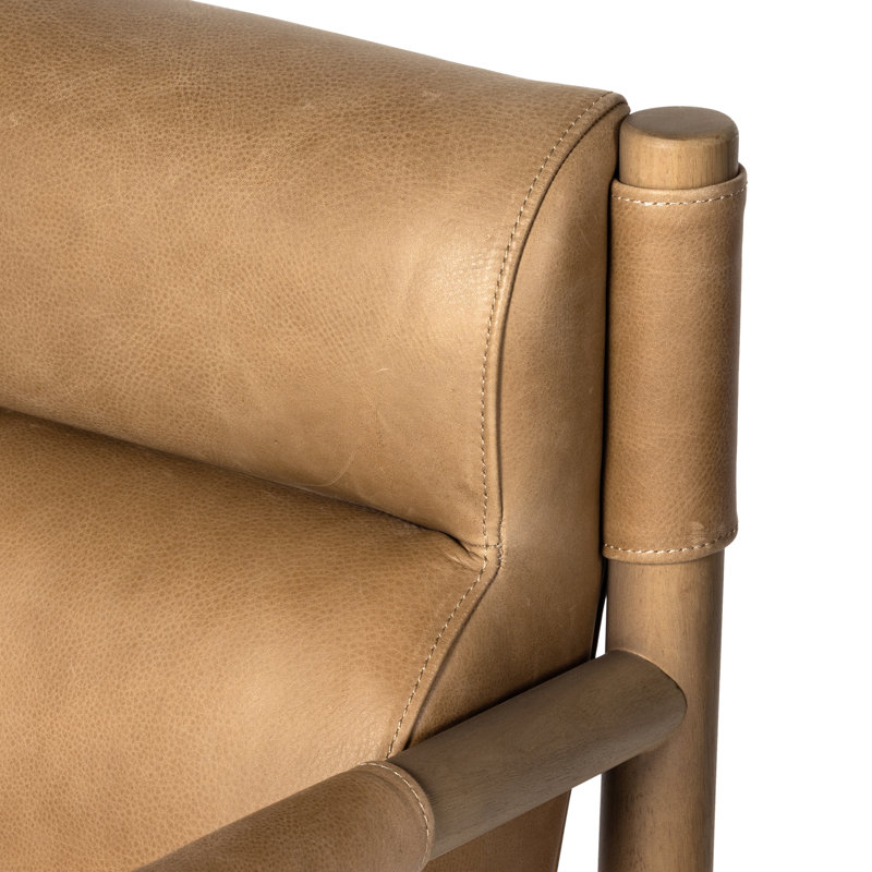 Kiano Dining Armchair, Palermo Drift Leather