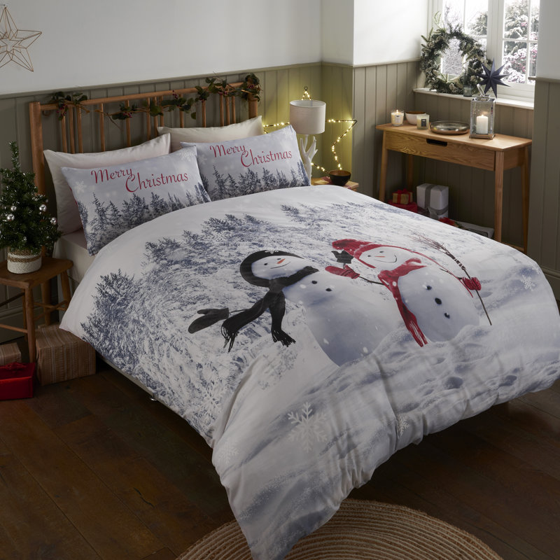 Korbin Polyester No Pattern Duvet Cover Set with Pillowcases Included, Double - 2 Standard Pillowcases
