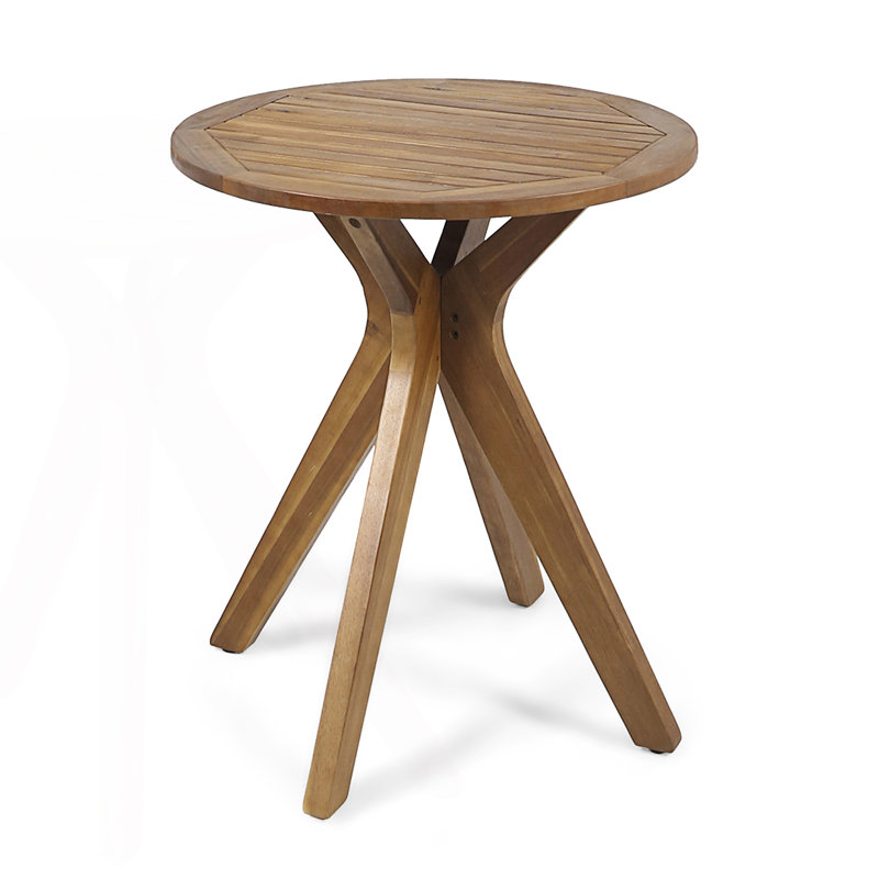 Outdoor Bistro Table, Teak