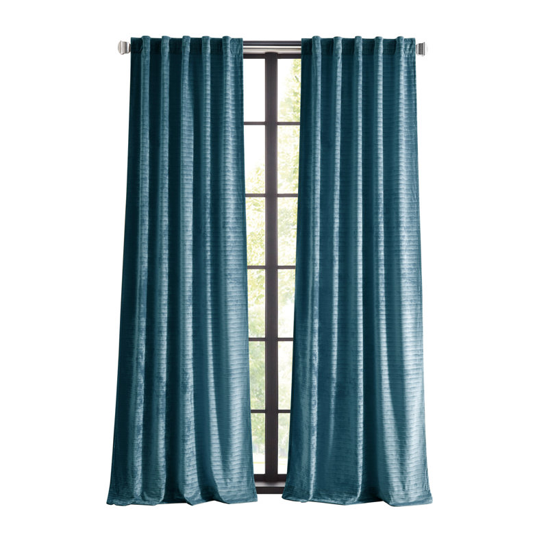 Paire de rideaux gaufrés Martha Stewart, L 37 po x L 95 po
