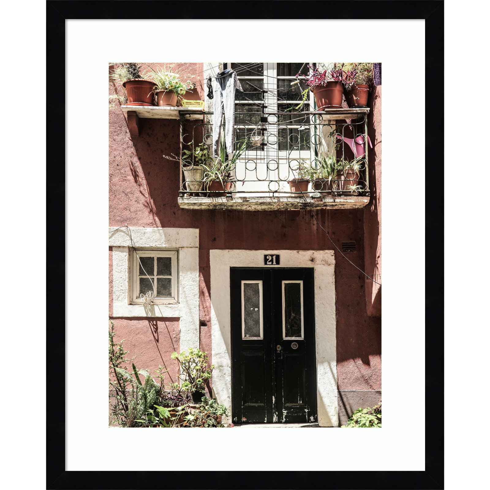 Daisey "No 21" Print by Shot by Clint, 21" H x 17" W, Black