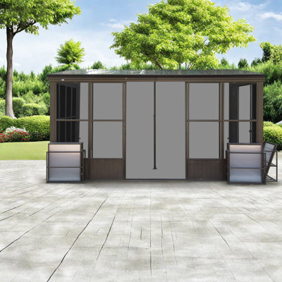Patios modernes en aluminium