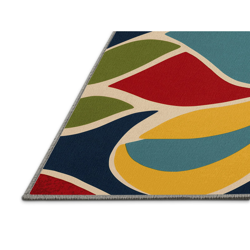 Spirited Loop Rug, Square 4'