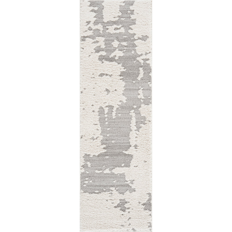 Tapis d'intérieur à poil long Romanda, Tapis de couloir 2 pi 3 po x 7 pi 7 po
