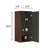 Hannemarie 14.2" W Manufactured Wood Bathroom Cabinet-109011006