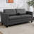 Fowzia 50.07'' Faux Leather Sleeper Sofa-1524758810