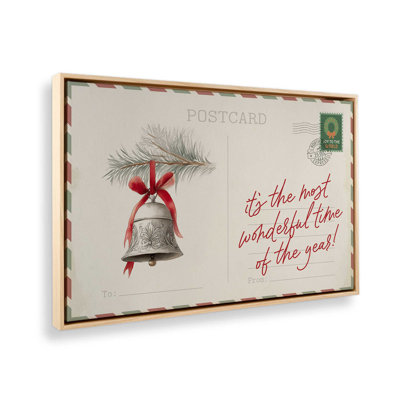Bells of Christmas Cheer Canvas Art Print