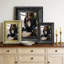 Cadre photo mural noir 1pc pour photos 11 "x 14" et décor de vestibule