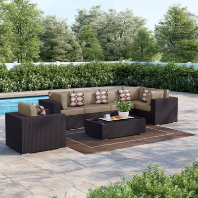 Ensemble modulaire d'extérieur 7 pièces Convene