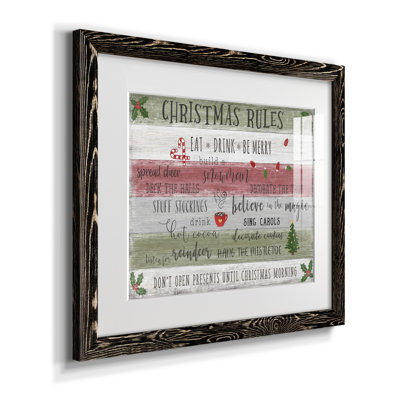 " Christmas Rules "