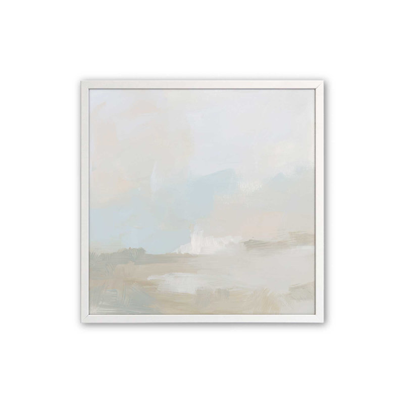 Dawn's Soft Light I Print, Cadre ouvert à coins ouverts, blanc opaque, H 13,5 po x l 13,5 po