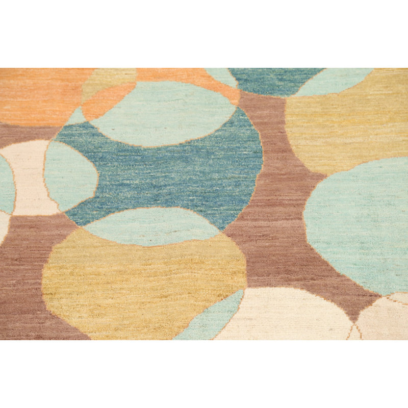 Tapis persan moderne en laine Gabbeh 5 x 6