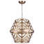 Lustre géométrique unique à 3 lumières Amaral