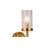 Transitional 1 Light Gold Wall Sconce-26392608