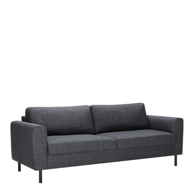 Charice Sofa, 3, Dark Grey