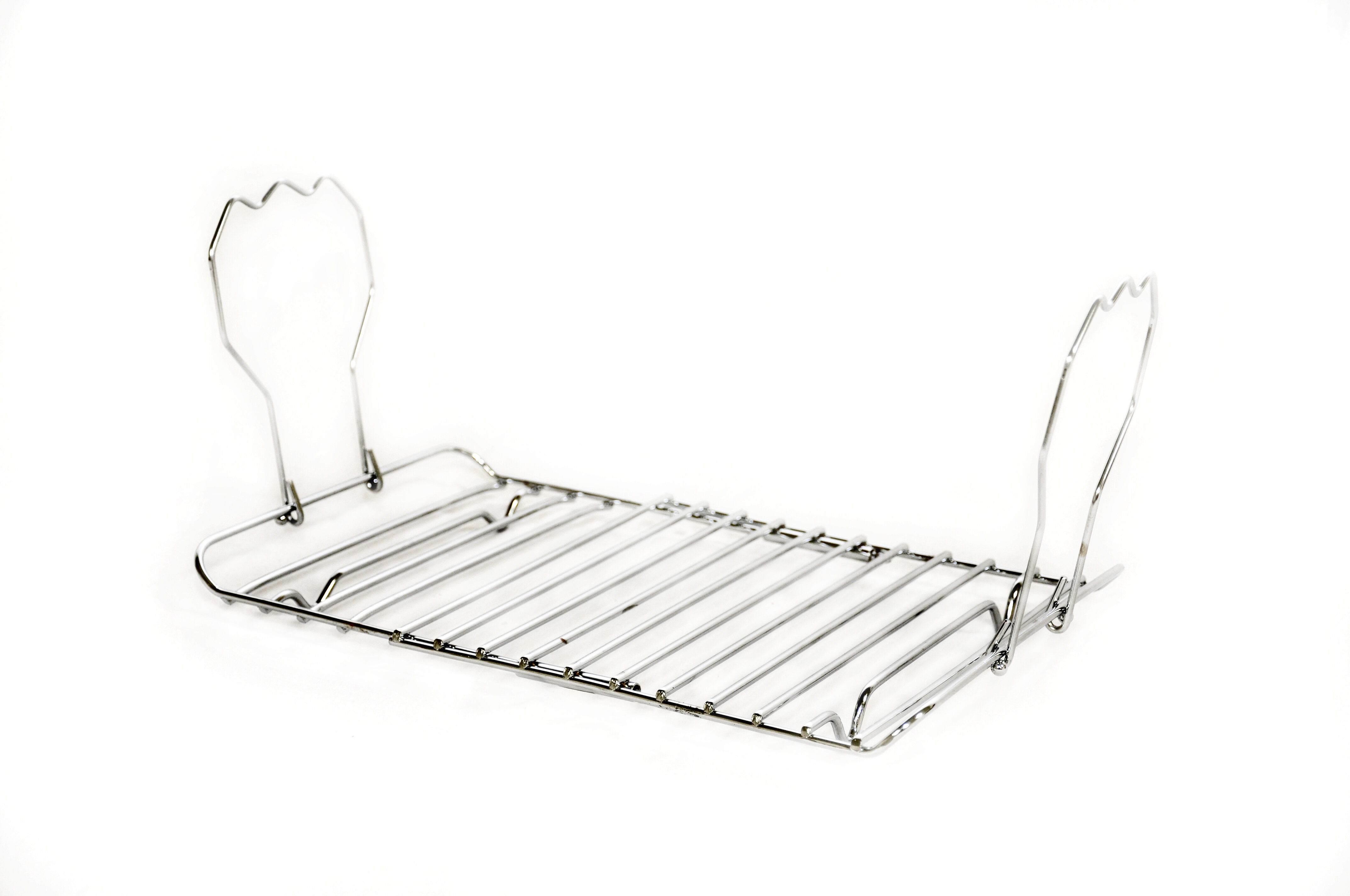 Nifty 3-Tier Nonstick Stainless Steel Oven Rack & Roaster 