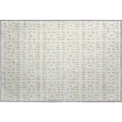 Tapis ivoire Prisco lavable à la machine de qualité supérieure