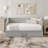Upholstered daybed with Pop Up Trundle-1085081354
