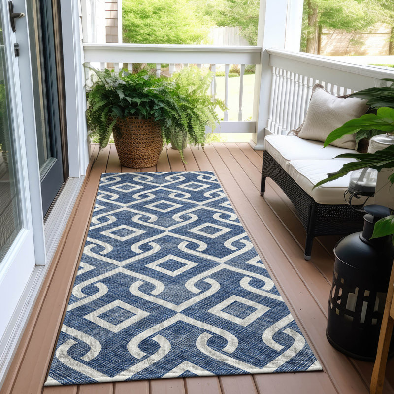  Tapis antidérapant Kaylani, Tapis de couloir 2 pi 3 po x 7 pi 6 po