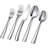 40-Piece Silverware Set Heavy Duty Stainless Steel Flatware Set Service For 8
