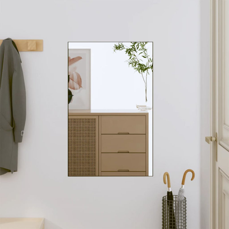 Lagiorgia Flat Wall Mirror, 60cm H x 40cm W