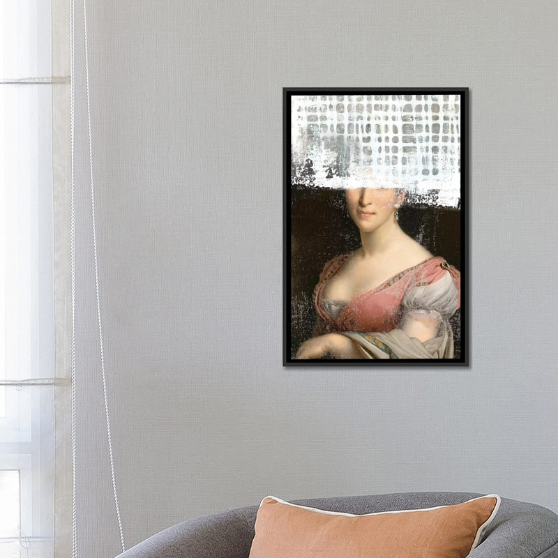 «Papercut II» par PI Studio - impression sur toile tendue, H 26 po x l 18 po x P 1,5 po, Toile avec cadre noir