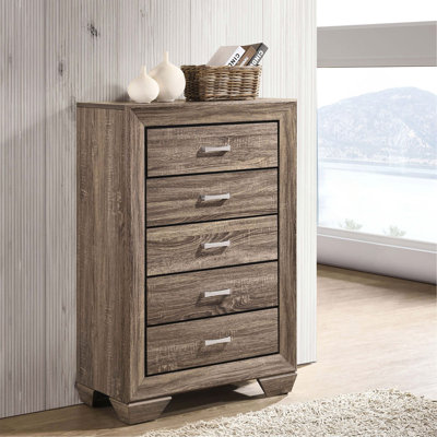 Commode de chambre à 5 tiroirs