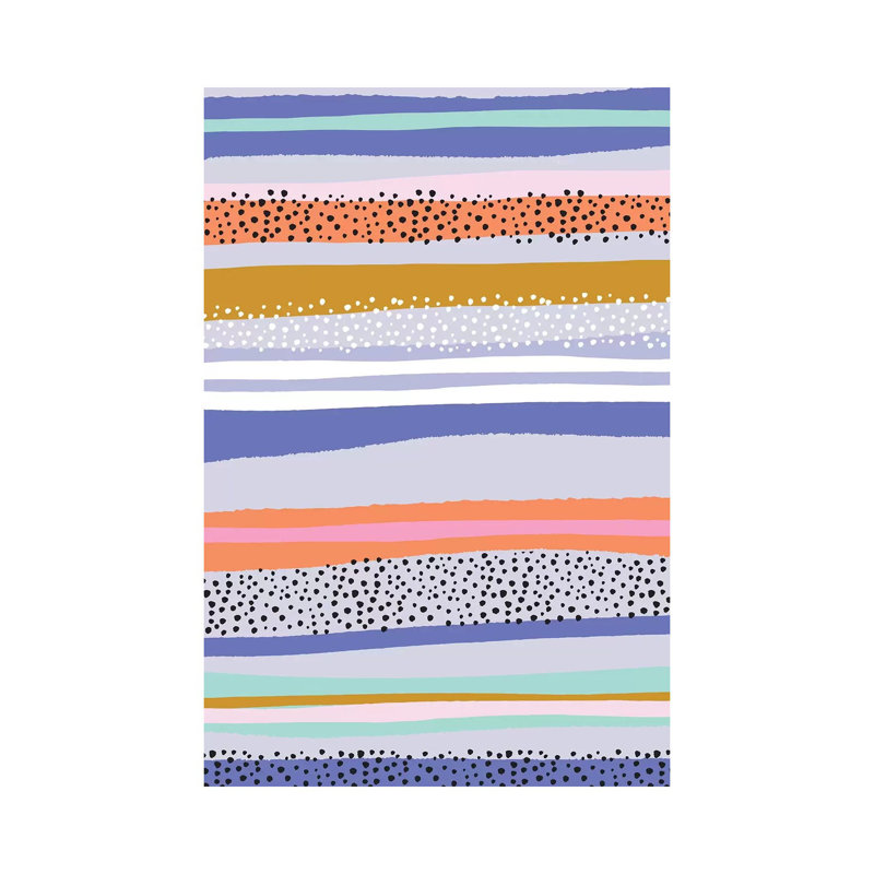 Oh So Happy II by Nadia Hassan - Wrapped Canvas Gallery-Wrapped Canvas Giclée, 20.32 cm H x 30.48 cm W