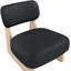 Fauteuil d'appoint en cuir Vetra Lystra-121555203-121555207