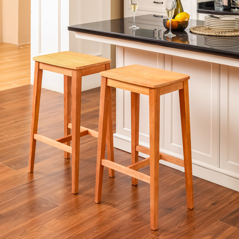 Perseus Solid Wood Counter Stool