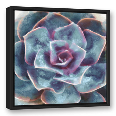 " Purple And Teal Succulent "