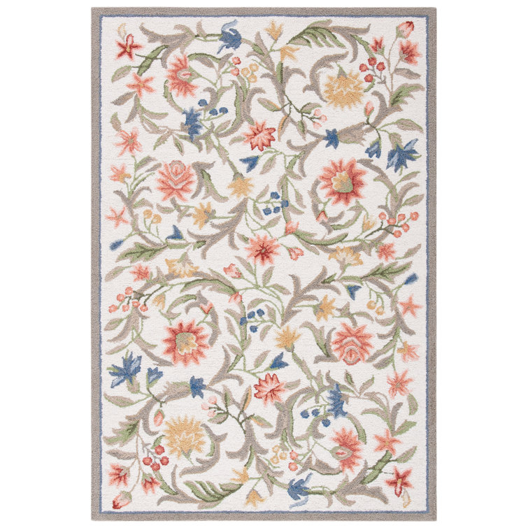 Hollander Handmade Hooked Wool Area Rug