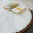 Microcrystalline stone coffee table