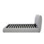 Lit plateforme tapissier capitonné à profil bas-7089555