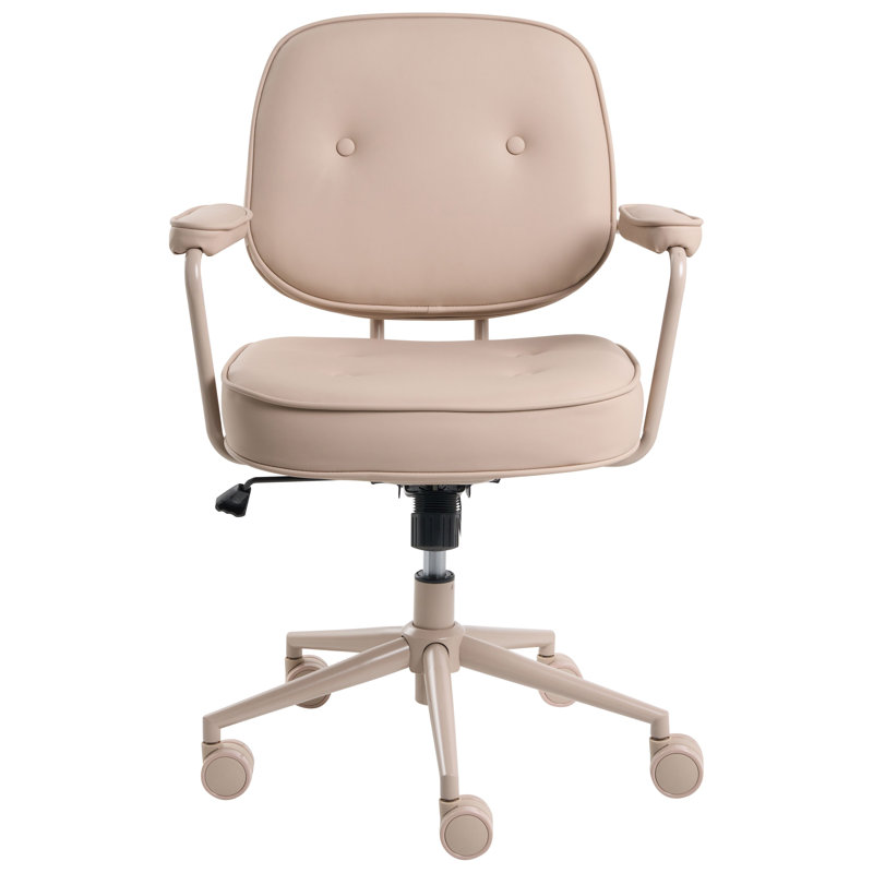 George Oliver Burrowes Office Chair, Beige, Beige
