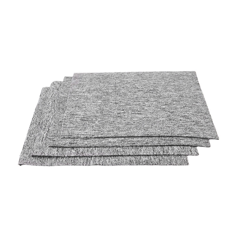 50cm W x 50cm L Textured Cut And Loop Mounting / Installation Required Polypropylene Plastic Carpet Tile