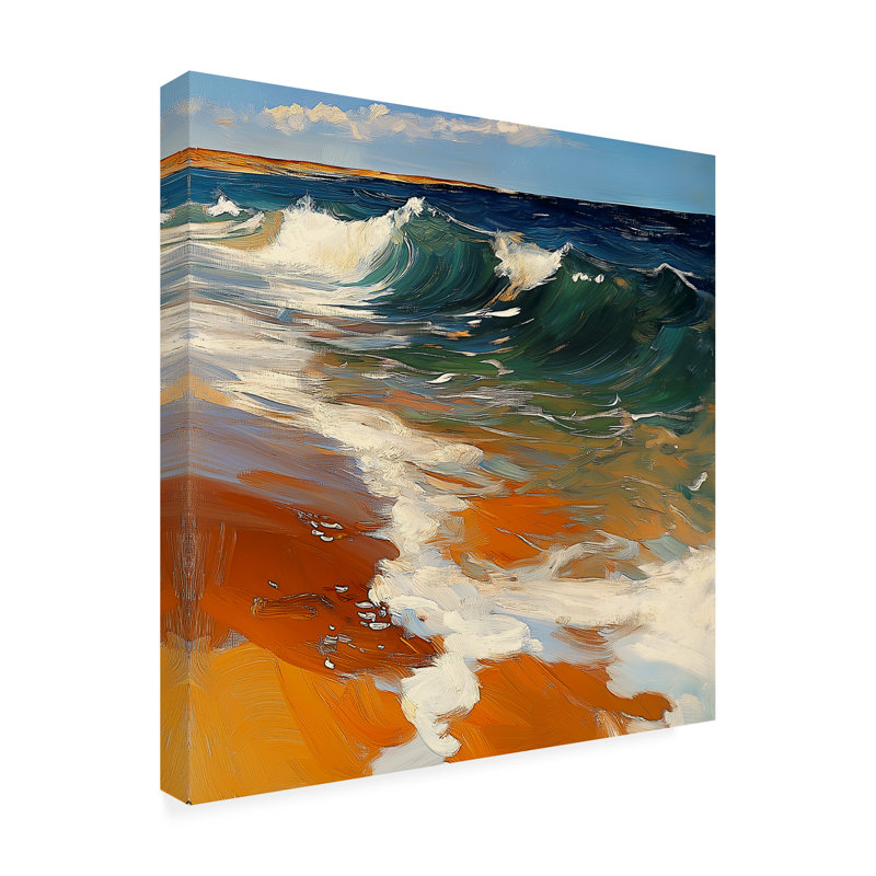 Art mural sur toile tendue - "Wally Break II" de Walker Noble pour décoration de salon, de chambre à coucher ou de bureau - 24 x 24