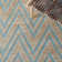 Tapis taupe / turquoise Haileymarie