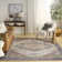 Herkimer Machine Washable Vintage Area Rug