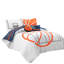 Édredon de basketball réversible surdimensionné gris anthracite-16771907-8510905